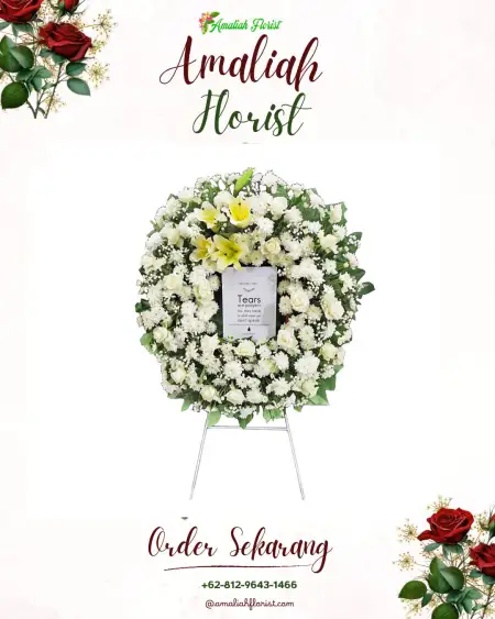 Krans Bunga Duka Lueng Bata